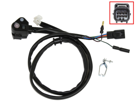 Întrerupătoare și comutatoare hartă aprindere - PSYCHIC - buton oprire motor kill switch ORAZ comutator MAPY aprindere (TRYBU PRACY SILNIKA) HONDA CRF 450RX '17 (OEM: 35130-MKE-A03;35130-MKE-A02)