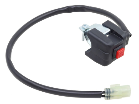 Întrerupătoare și comutatoare hartă aprindere - PSYCHIC - buton oprire motor kill switch YAMAHA TT-R 230 '05-'24, WRF 250>450 '03-'15 (OEM: 5TJ-83976-00-00; 5UM-83976-E0-00; 5UM-83976-E2-00)