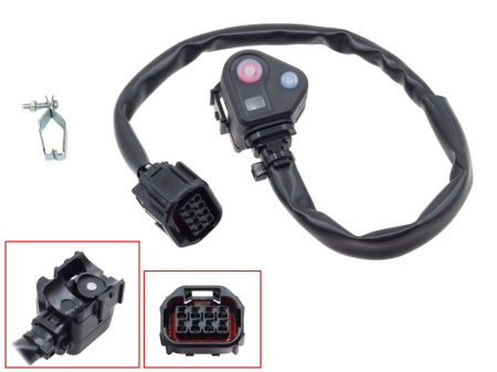Întrerupătoare și comutatoare hartă aprindere - PSYCHIC - comutator MAPY aprindere (TRYBU PRACY SILNIKA) + buton oprire motor HONDA CRF 250 R '22-'24, CRF 250 RX '22-'24 (OEM: 35135-K95-AA1)