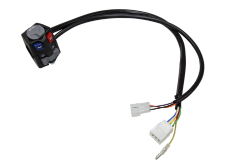 Ghidoane și accesorii - PSYCHIC - comutator ZESPOLONY aprindere, lumini, claxon si semnalizare NA ghidon KTM EXC 125/200/250/300 (TPI) '15-20, EXCF 250/350/450/500 '15-20, FREERIDE 250/350 '15-19 (78111029000;78111070000)