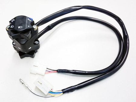 Ghidoane și accesorii - PSYCHIC - comutator ZESPOLONY aprindere, lumini, claxon si semnalizare NA ghidon KTM, HUSABERG (50311070000) (AV2232)