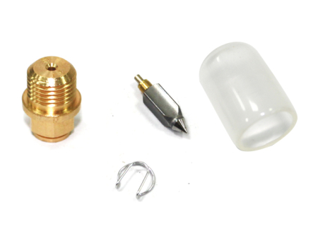 Kituri de reparație și piese carburator - PSYCHIC - cui pontou cu scaun MIKUNI VM28/163 #1,8 (GWINT 9 mm, KLUCZ 10 mm)