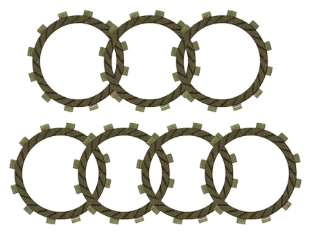 Discuri de ambreiaj - PSYCHIC - discuri ambreiaj KAWASAKI KLX 250 '93-'16, KLX 300 '97-'07 (F1757) (EBS4469)