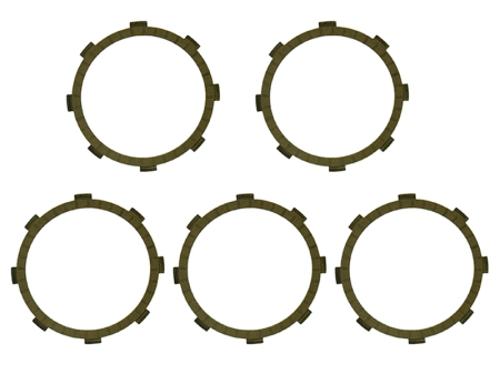 Discuri de ambreiaj - PSYCHIC - discuri ambreiaj racing YAMAHA XT 125 R '05-'07, YBR 125 '00-'08, DT 80 LC2 '85-'97, TTR 125 '00-'12 (5 TARCZ) (EBS2254R)