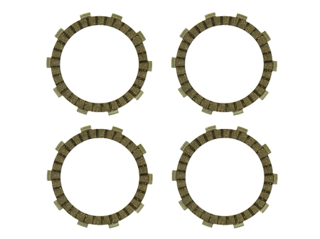 Discuri de ambreiaj - PSYCHIC - discuri ambreiaj YAMAHA SR 125 '89-'03, XT 125 (5EK) '99-'02, (4 TARCZE) (F1850) (EBS2256)