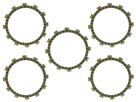 Discuri de ambreiaj - PSYCHIC - discuri ambreiaj YAMAHA SR 250`94-00 (5 TARCZ) (EBS2261)