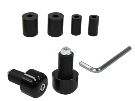 Capete ghidon - PSYCHIC - greutati ghidon culoare neagra 13/16/19 MM