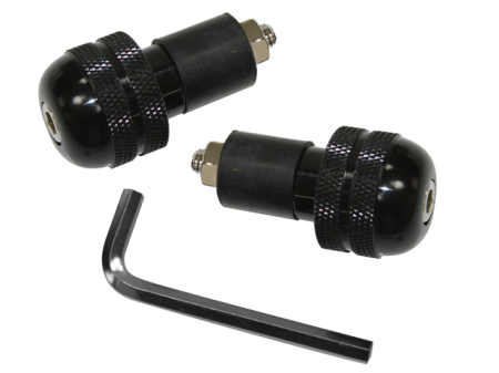 Capete ghidon - PSYCHIC - greutati ghidon culoare neagra 17 mm