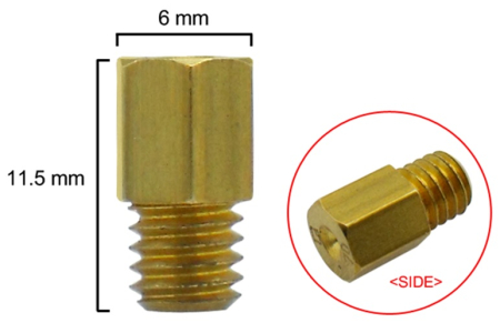 Sistem de alimentare - PSYCHIC - jiclor principal Mikuni tip 4/042 diametru #390 (1 buc.)