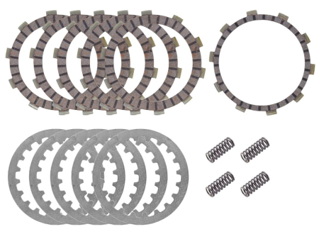 Ambreiaje complete - PSYCHIC - Kit ambreiaj (complet) YAMAHA TT 225 '86-'87, TT-R 225 '99-'04, XT 225 '92-'07, TT-R 230 '05-'23, XT 250 '80-'84 (DRC229)