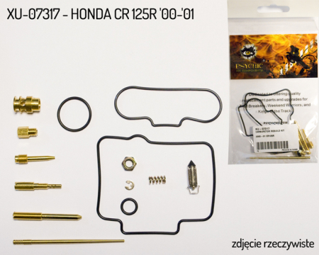 Sistem de alimentare - PSYCHIC - kit reparatie carburator HONDA CR 125R '00-'01 (26-1185) (pentru 1 carburator)