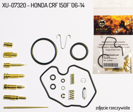 Kituri reparație carburator - PSYCHIC - kit reparatie carburator HONDA CRF 150F '06-'14 (26-1005) (pentru 1 carburator)