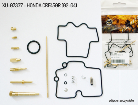 Sistem de alimentare - PSYCHIC - kit reparatie carburator HONDA CRF 450R '02-'04 (26-1461) (pentru 1 carburator)