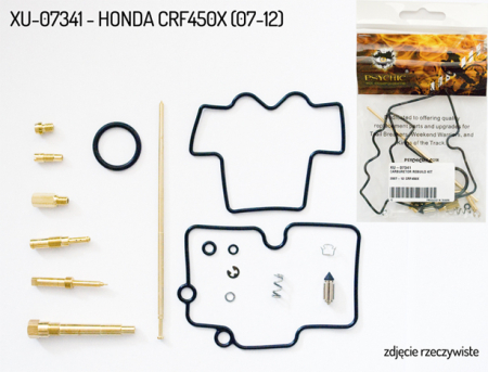Kituri reparație carburator - PSYCHIC - kit reparatie carburator HONDA CRF 450X '07-'12 (26-1473) (pentru 1 carburator)