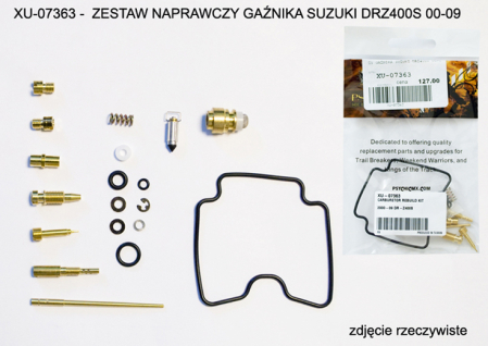 Kituri reparație carburator - PSYCHIC - kit reparatie carburator SUZUKI DRZ400S 00-09 (26-1107) (pentru 1 carburator)