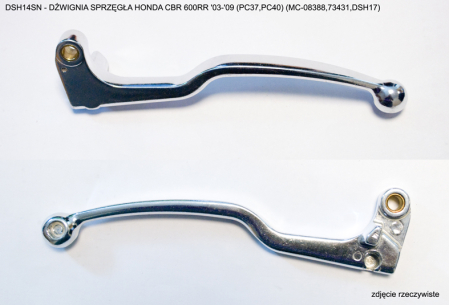 Manete ambreiaj și frână - PSYCHIC - maneta ambreiaj HONDA CBR 600RR '03-'18, CBF 600 '07-'10, CB 600 F HORNET '07-'15, (PC37,PC40) (DSH14SN,73431,DSH17)