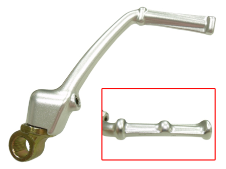 Altele - PSYCHIC - pedala kickstarter KAWASAKI KX 65 '00-'24 din aluminiu (13064-1196) culoare argintie