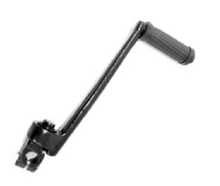 Pedale kickstarter - PSYCHIC - pedala kickstarter (kickstarter) SUZUKI DS 80 '78-'99, JR 80 '01-'04, RM 80 '78-'80 (OEM: 26300-26420; 26300-46401 (otel) culoare neagra