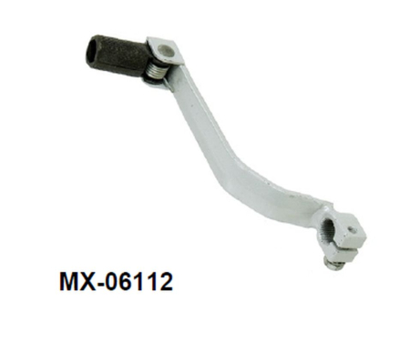 Oțel - PSYCHIC - pedala schimbator HONDA CR 250 '84-'03, CR 500 '84-'01 (OEM: 24700-KA4-730; 24700-ML3-600; 24700-KS7-000) (otel) culoare SZARY