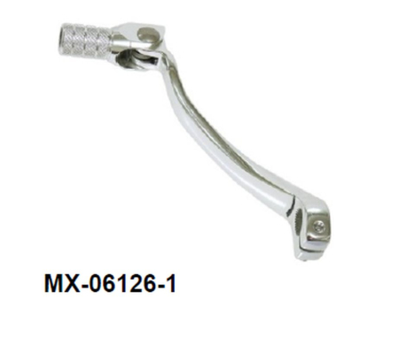 Pedale schimbător - PSYCHIC - pedala schimbator HONDA CRF 450 R '02-'04 (OEM: 24700-MEB-771) (aluminiu forjat) culoare argintie (anodizat)