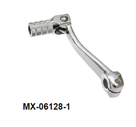 Pedale schimbător - PSYCHIC - pedala schimbator HONDA CRF 50 F '04-'23, CRF 70 F '04-'12 (OEM: 24701-GEL-305; 24701-GEL-770) (aluminiu forjat) culoare argintie (anodizat)