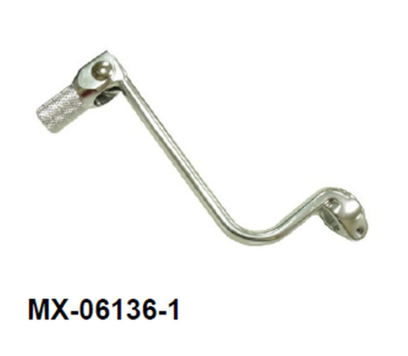 Pedale schimbător - PSYCHIC - pedala schimbator KAWASAKI KLX 110 '05-'11, SUZUKI DRZ 110 '05-'08 (OEM: 13156-0039) (aluminiu forjat) culoare argintie (anodizat)