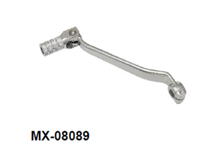 Pedale schimbător - PSYCHIC - pedala schimbator KAWASAKI KLX 250 '06-'07, '09-'20, KLX 300 '20-'23 (OEM: 13156-1480) (aluminiu forjat) culoare argintie (anodizat)