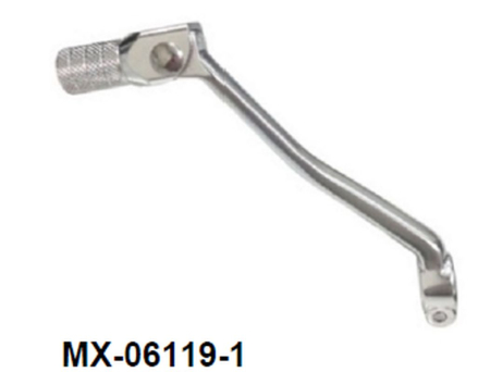 Pedale schimbător - PSYCHIC - pedala schimbator KAWASAKI KLX 450 R '08-'09, KXF 450 '06-'08 (OEM: 13156-0067) (aluminiu forjat) culoare argintie (anodizat)