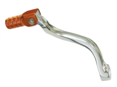 Pedale schimbător - PSYCHIC - pedala schimbator KTM SX 125>250 '98-'15, SXF 250 '05-'15, SXF 450 '08-'15, EXC 250>300 '98-'05, EXC-F 250>525 '06-'08 din aluminiu culoare portocalie (MX-08063OR)