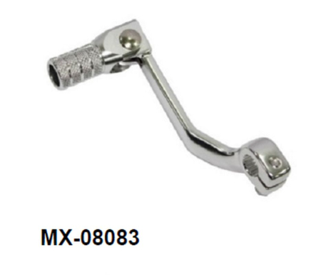 Pedale schimbător - PSYCHIC - pedala schimbator SUZUKI DR-Z 50>70 '08-'20, (OEM: 25600-14H00) (aluminiu forjat) culoare argintie (anodizat)