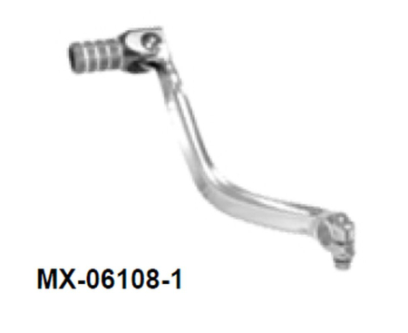 Pedale schimbător - PSYCHIC - pedala schimbator SUZUKI RM 250 '94-'08 (OEM: 25600-37F20) (aluminiu forjat) culoare argintie (anodizat)