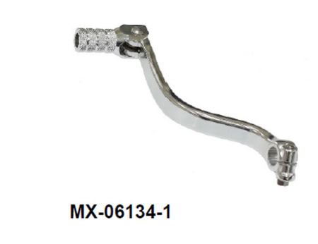 Pedale schimbător - PSYCHIC - pedala schimbator SUZUKI RM 80>85>85 L '89-'16 (OEM: 25600-03B00; 25600-03B10) (aluminiu forjat) culoare argintie (anodizat)