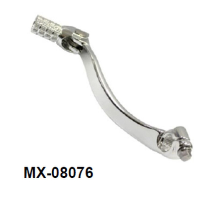 Pedale schimbător - PSYCHIC - pedala schimbator SUZUKI RMZ 250 '07-'25 (OEM: 25600-10H00; 25600-10H10; 25600-10H20; 25600-10H21) (aluminiu forjat) culoare argintie (anodizat)