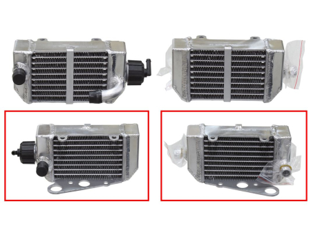 Radiatoare - PSYCHIC - radiator GAS GAS MC 65 '21-'23, KTM SX 50 '12-'23 ranforsat, capacitate standard dreapta (buc.) (OEM: 45235008200)