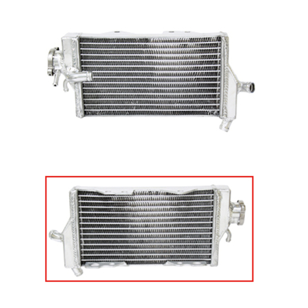 Radiatoare - PSYCHIC - radiator HONDA CR 250R '00-01 ranforsat, capacitate standard dreapta (buc.) (cu capac)