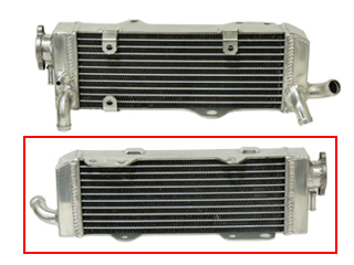 Radiatoare - PSYCHIC - radiator HONDA XR 650R '00-07 ranforsat, capacitate standard dreapta (buc.) (cu capac)