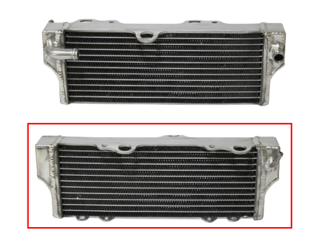 Radiatoare - PSYCHIC - radiator HUSQVARNA CR/WR 125 '00-08, WR 250 '00-10, CR 250 '00-05, WR 300 '09-10 ranforsat O marita capacitate stanga (buc.) (PSYCHIC