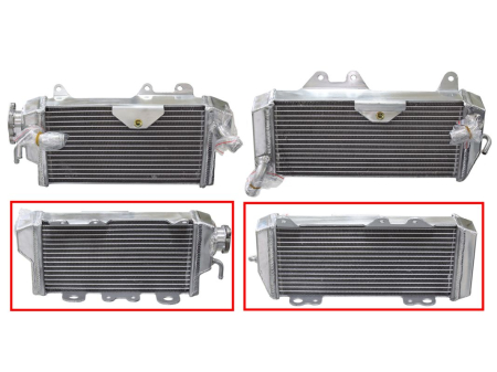 Radiatoare - PSYCHIC - radiator KAWASAKI KX 450F (KXF 450) '10-'15 ranforsat, capacitate standard dreapta (buc.) (OEM: 39061-0172)