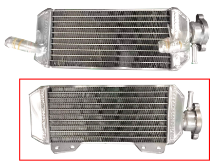 Radiatoare - PSYCHIC - radiator KAWASAKI KX 65 '00-18, SUZUKI RM 65 '03-05 ranforsat, capacitate standard (buc.) (cu capac)