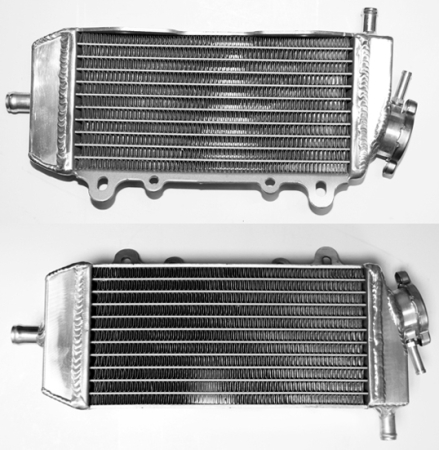Radiatoare - PSYCHIC - radiator KAWASAKI KXF 250 '04-05, SUZUKI RMZ 250 04-06 ranforsat O marita capacitate stanga (cu capac) (buc.)