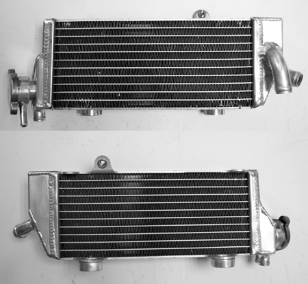 Radiatoare - PSYCHIC - radiator KTM SX 125 '08-15, SX 150 '09-15, SX 250 '07-15 ranforsat, capacitate standard dreapta (buc.) (cu capac)