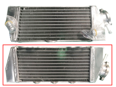 Radiatoare - PSYCHIC - radiator KTM SX 65 '02-08 ranforsat, capacitate standard (buc.) (cu capac)