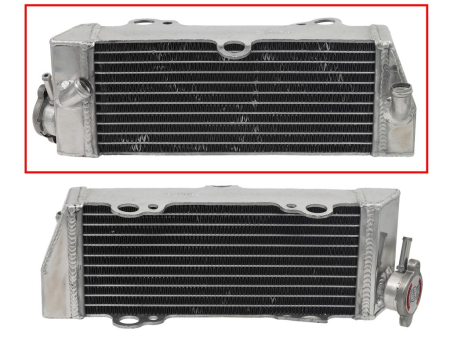 Radiatoare - PSYCHIC - radiator KTM SX 85 '03-10, SX 105 '03-10 ranforsat, capacitate standard stanga (buc.) (cu capac)