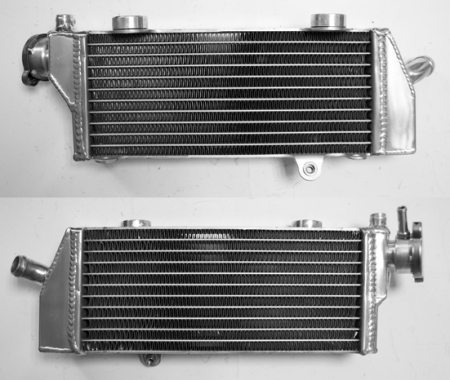 Radiatoare - PSYCHIC - radiator KTM SXF 250 07-11, SXF 450/505 09-11, HUSABERG FE 250/350/500 13-14 ranforsat, capacitate standard dreapta (buc.) = XD-10044R = XD-10019R