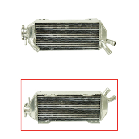 Radiatoare - PSYCHIC - radiator SUZUKI DRZ 400E '02-07 ranforsat, capacitate standard dreapta (buc.) (cu capac)