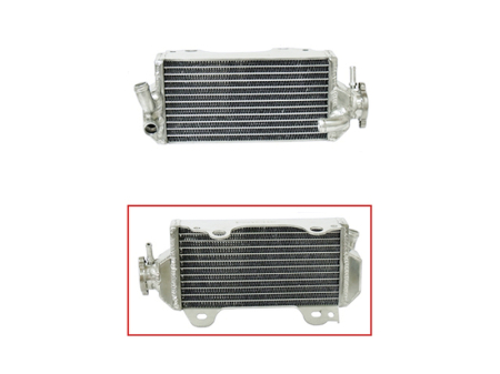 Radiatoare - PSYCHIC - radiator SUZUKI RMZ 250 '10-13 ranforsat, capacitate standard dreapta (buc.) (cu capac)