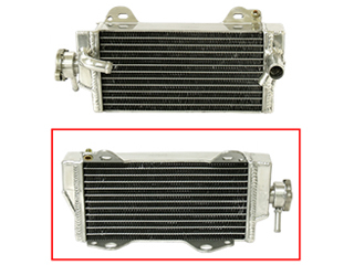 Radiatoare - PSYCHIC - radiator SUZUKI RMZ 450 '08-16, RMX 450 '10 ranforsat, capacitate standard dreapta (buc.) (cu capac)