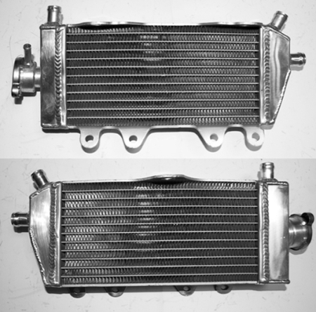Radiatoare - PSYCHIC - radiator YAMAHA YZ 125 '05-'17 ranforsat, capacitate standard dreapta (buc.) (cu capac)
