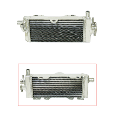 Radiatoare - PSYCHIC - radiator YAMAHA YZ 125 '96-04 ranforsat, capacitate standard dreapta (buc.) (cu capac)