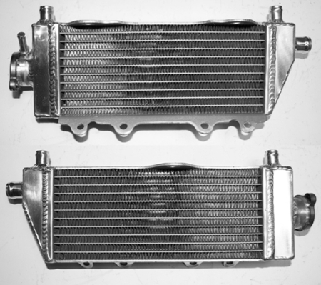 Radiatoare - PSYCHIC - radiator YAMAHA YZ 250 '02-17 ranforsat, capacitate standard dreapta (buc.) (cu capac)